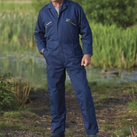 Big Ben Coverall Jumpsuit Vintage Mechanic Carpenter Work Canvas Boilersuit - Picture 1 of 13